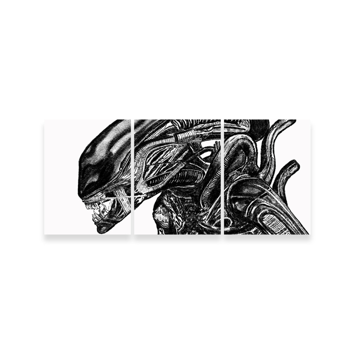 Stunning Alien Wall Art by JPS Darko Art