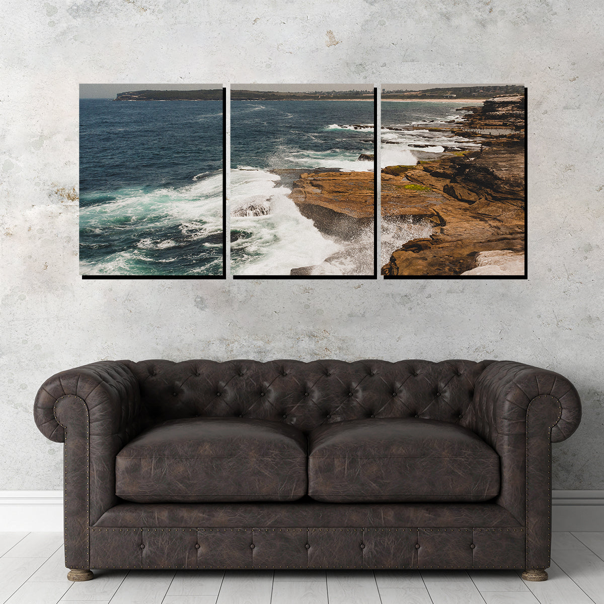 Stunning Ocean Spray Wall Art by Mike Cotton