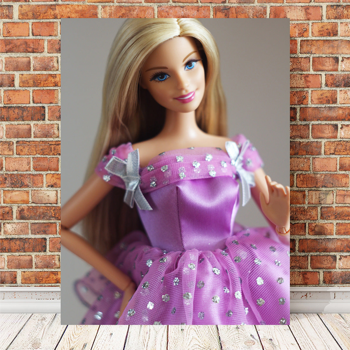 Gorgeous Barbie Purple - Ideal Decor Piece