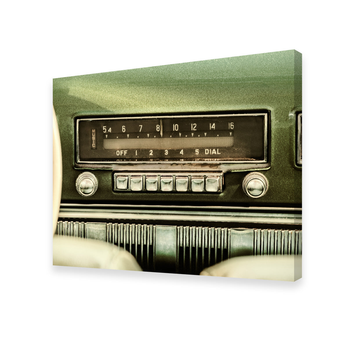 Vintage Old Car Radio with Premium Features