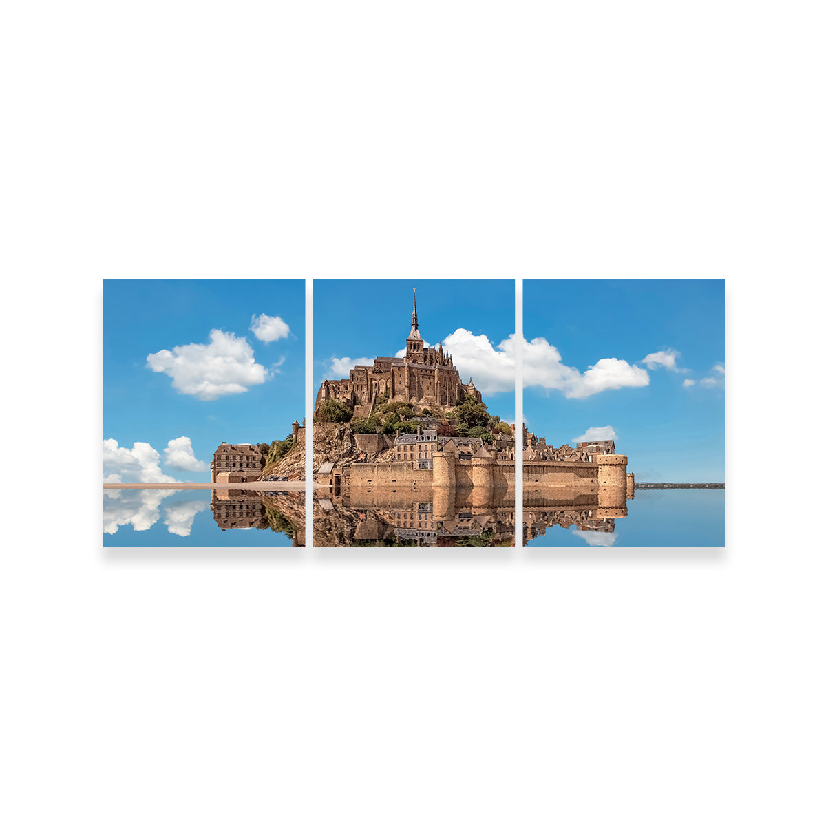 Exquisite Mont Saint Michel Wall Art by Manjik Pictures