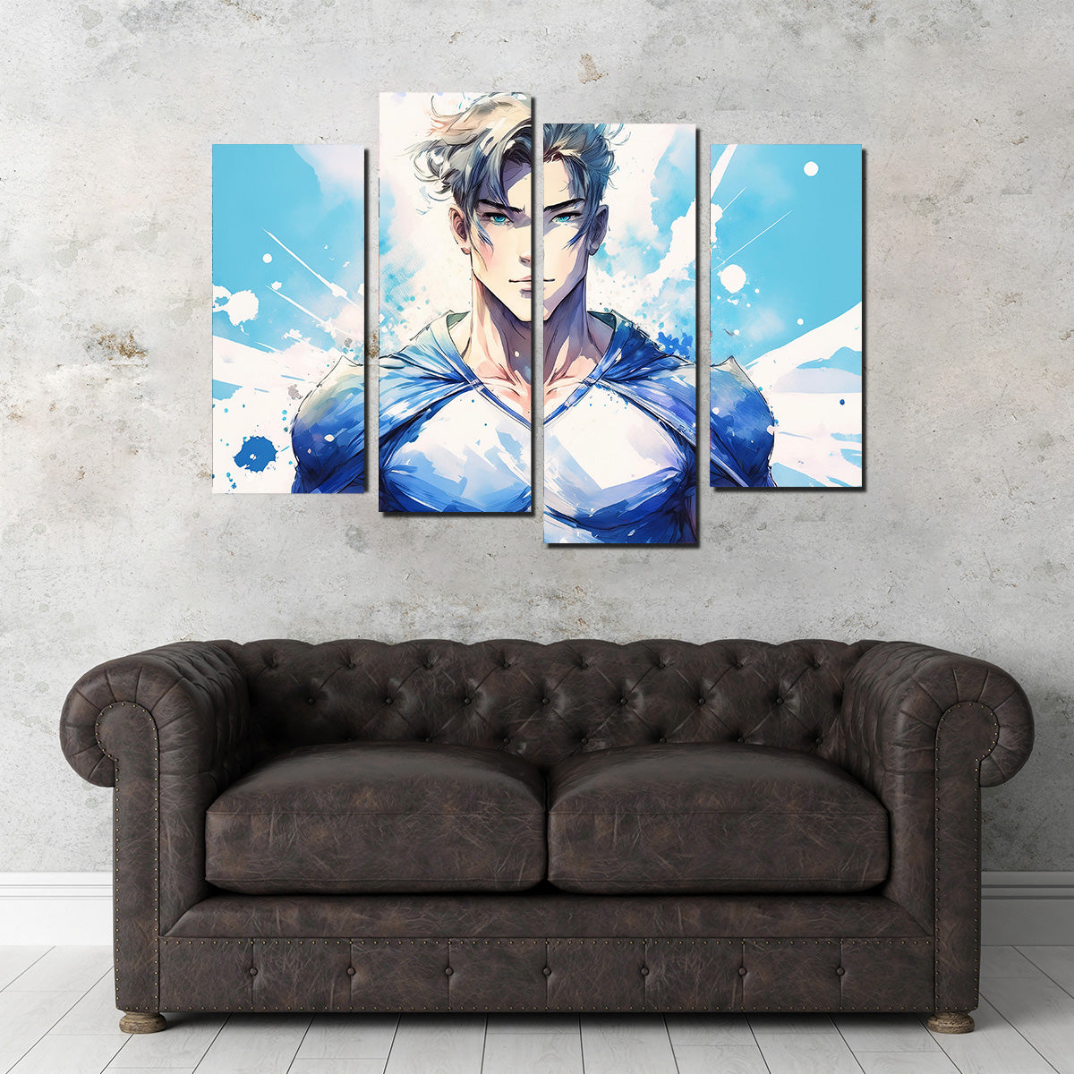 Stunning Anime Super Hero Canvas Prints
