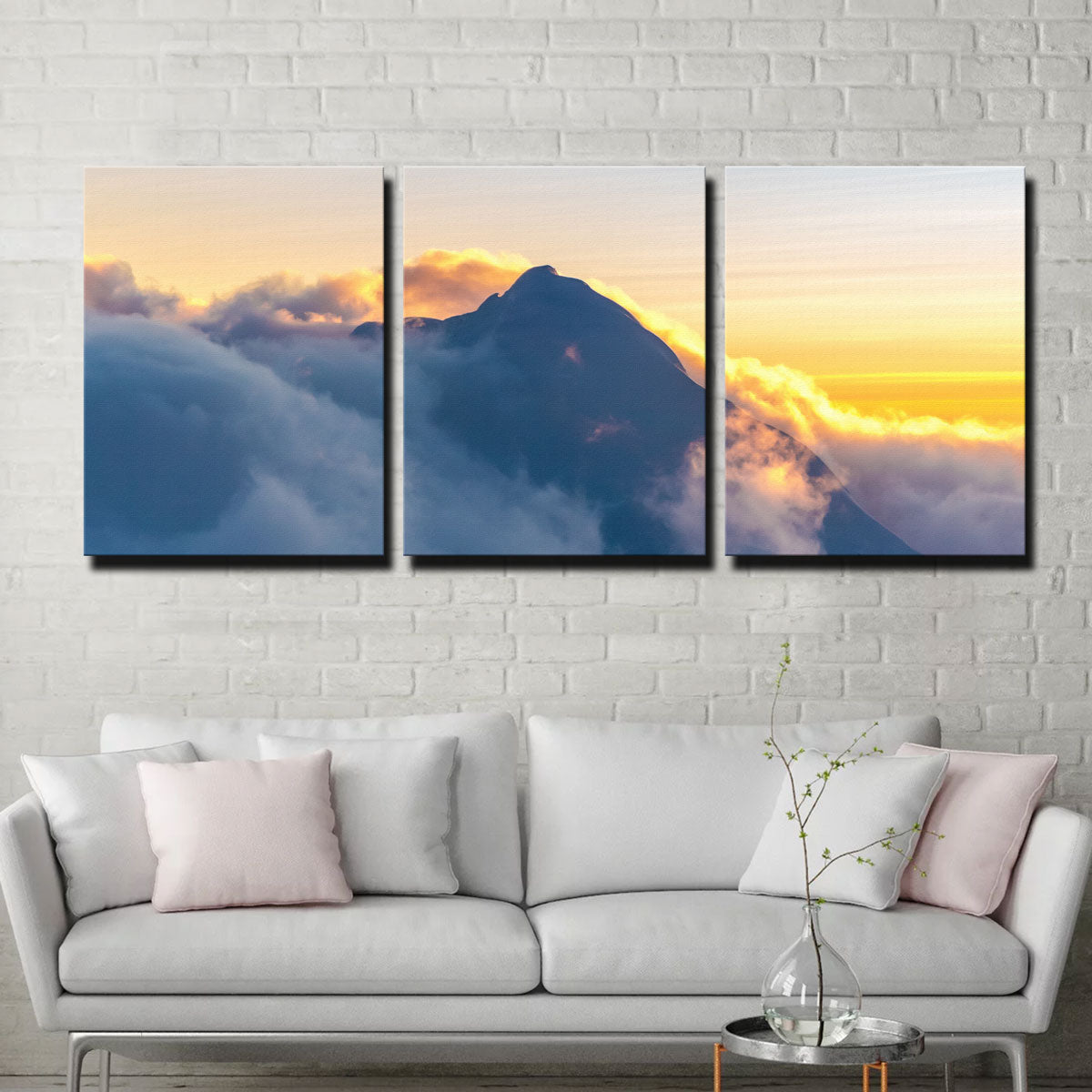 Stunning Alpine Glow Wall Art by Lucas Moore