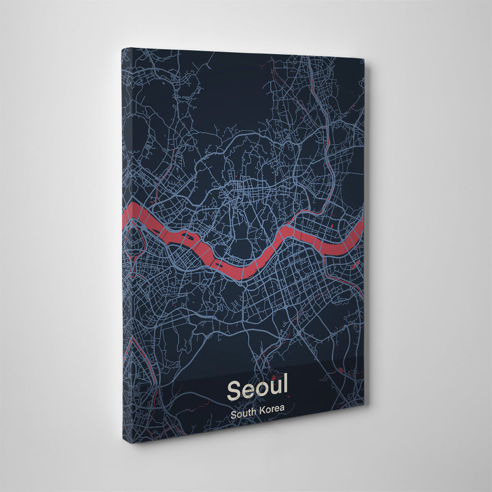 Exquisite Seoul Wall Art by Tovu Yovi