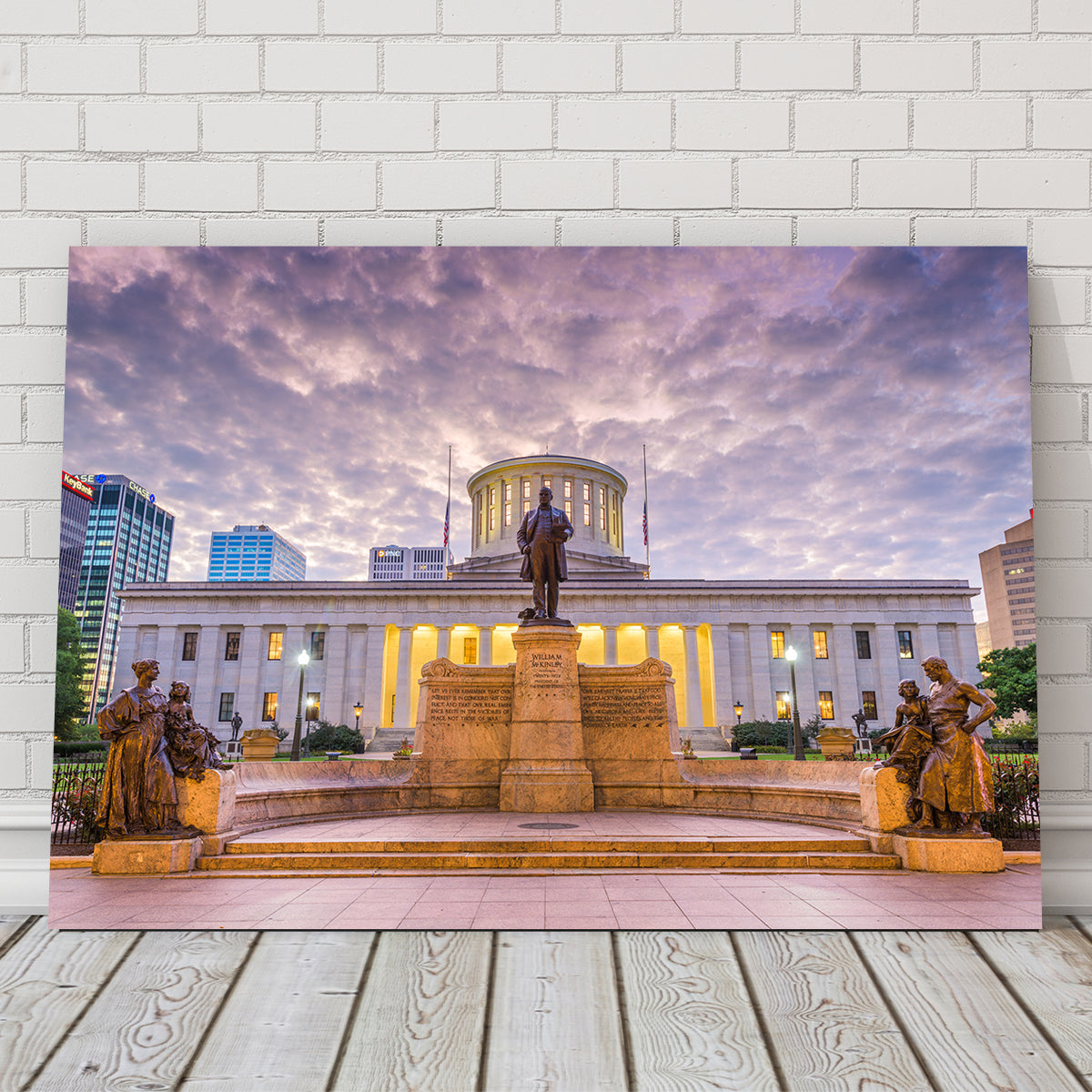 Exquisite Ohio Statehouse Wall Art for Home Decor