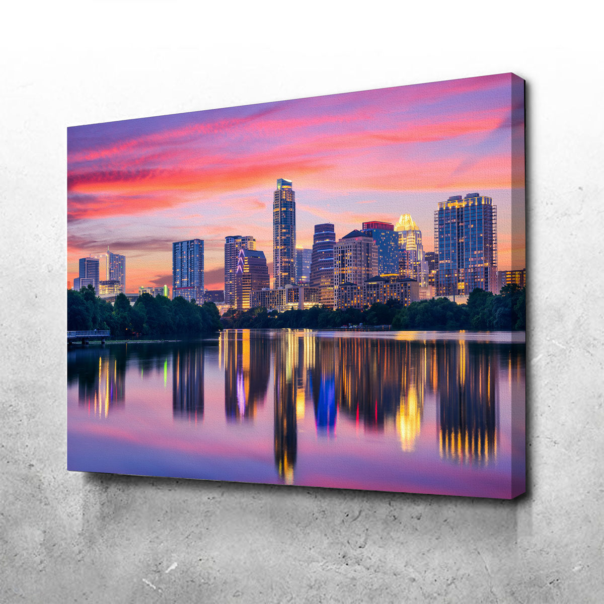 Austin at Night: Stunning Wall Art for Your Home