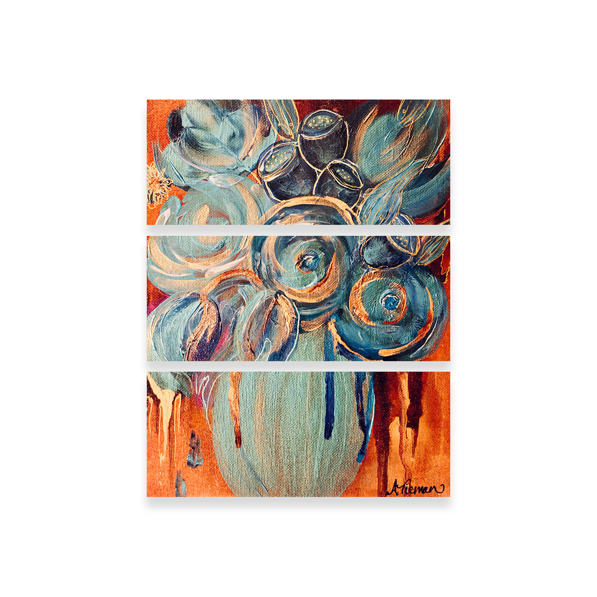 Stunning Caribbean Blooms Wall Art by Amy Tieman