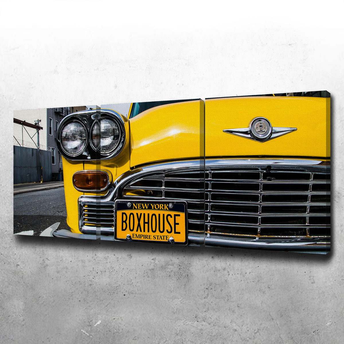 Stunning NY Cab Wall Art by Dennis Maida