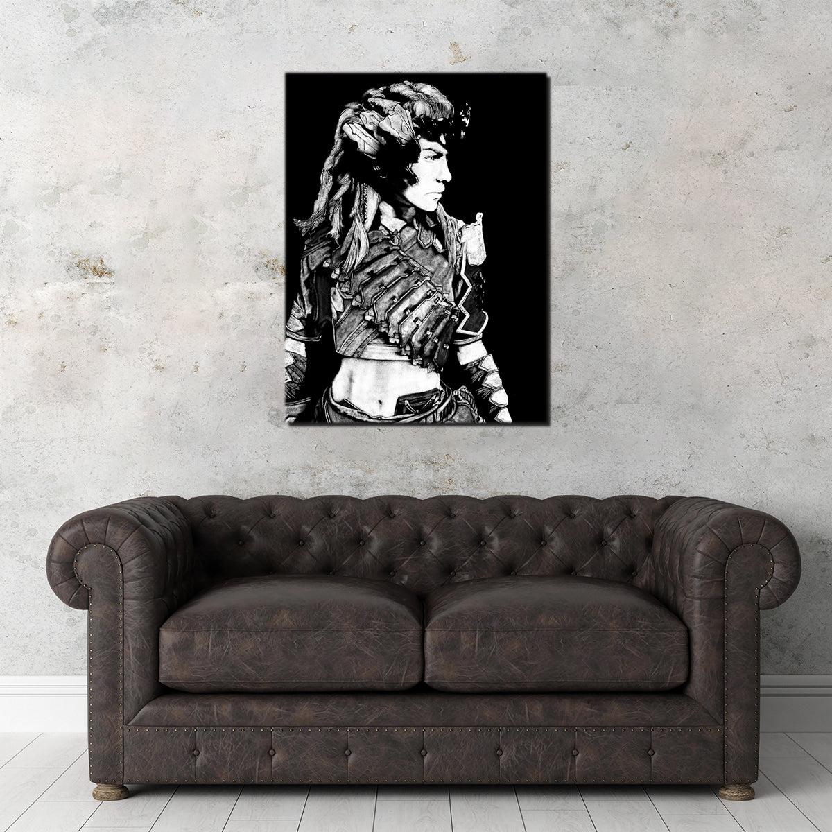 Stunning Aloy Wall Art by JPS Darko Art