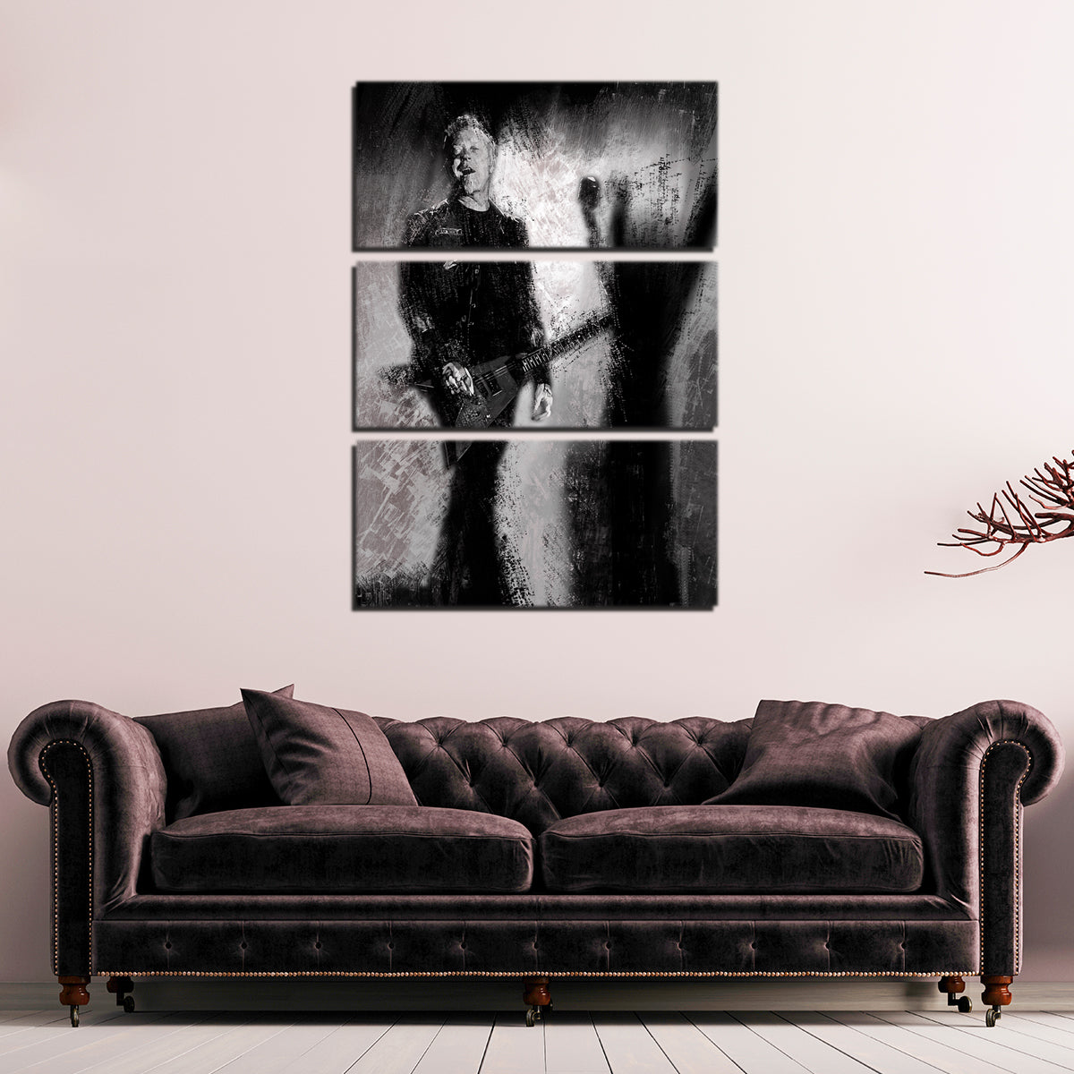 Stunning Hetfield Wall Art by Andy Brackpool