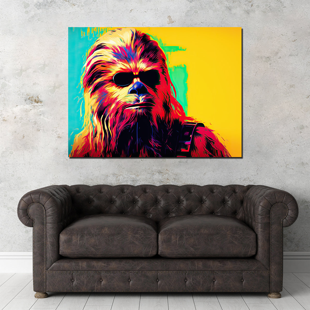 Stunning Cewbacca Shades Wall Art by Ralph & Laura Design