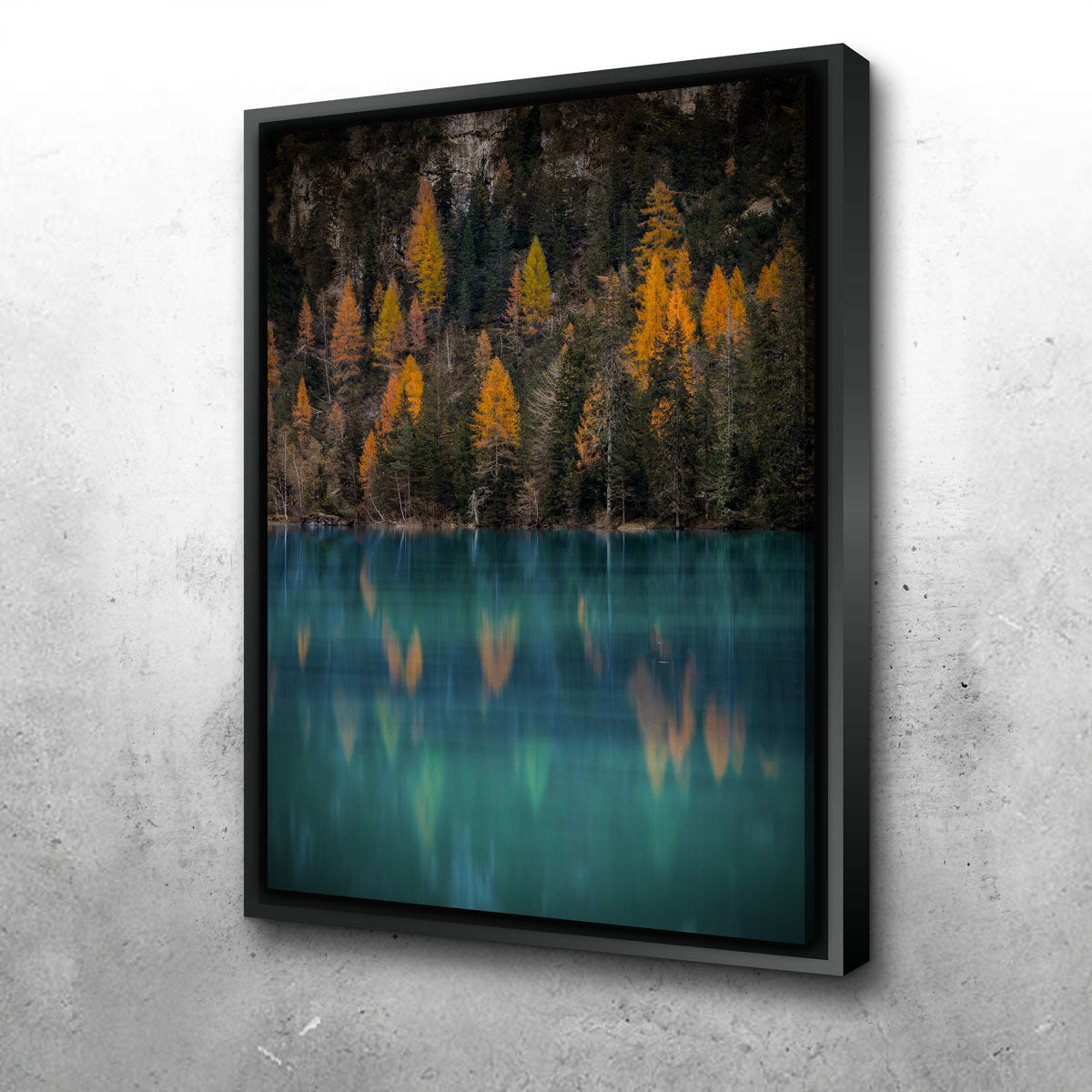 Stunning Autumn Reflections Wall Art by Enzo Romano