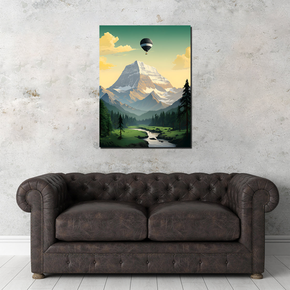 Stunning Nepal - Everest Wall Art by Valth Graphics