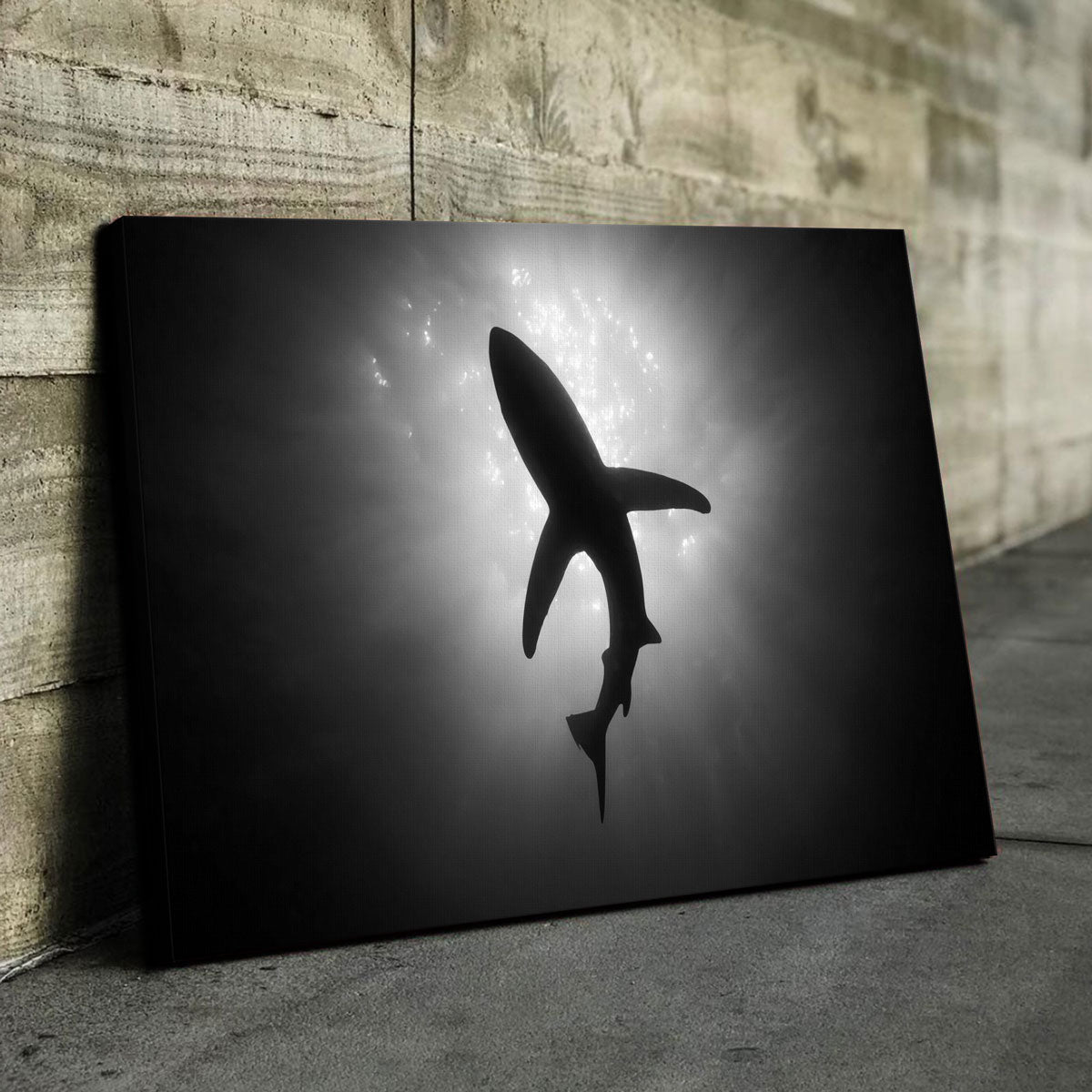 Exquisite Shark Silhouette Wall Art for Stunning Home Decor