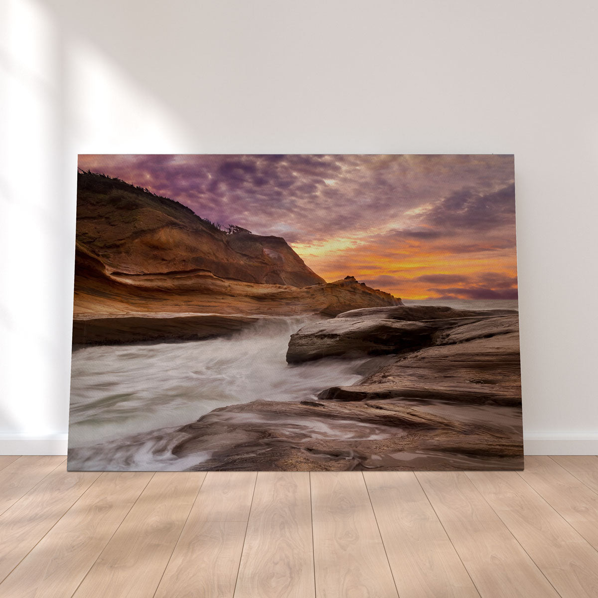 Stunning Cape Kiwanda Wall Art - Handmade Museum-Quality Canvas Print