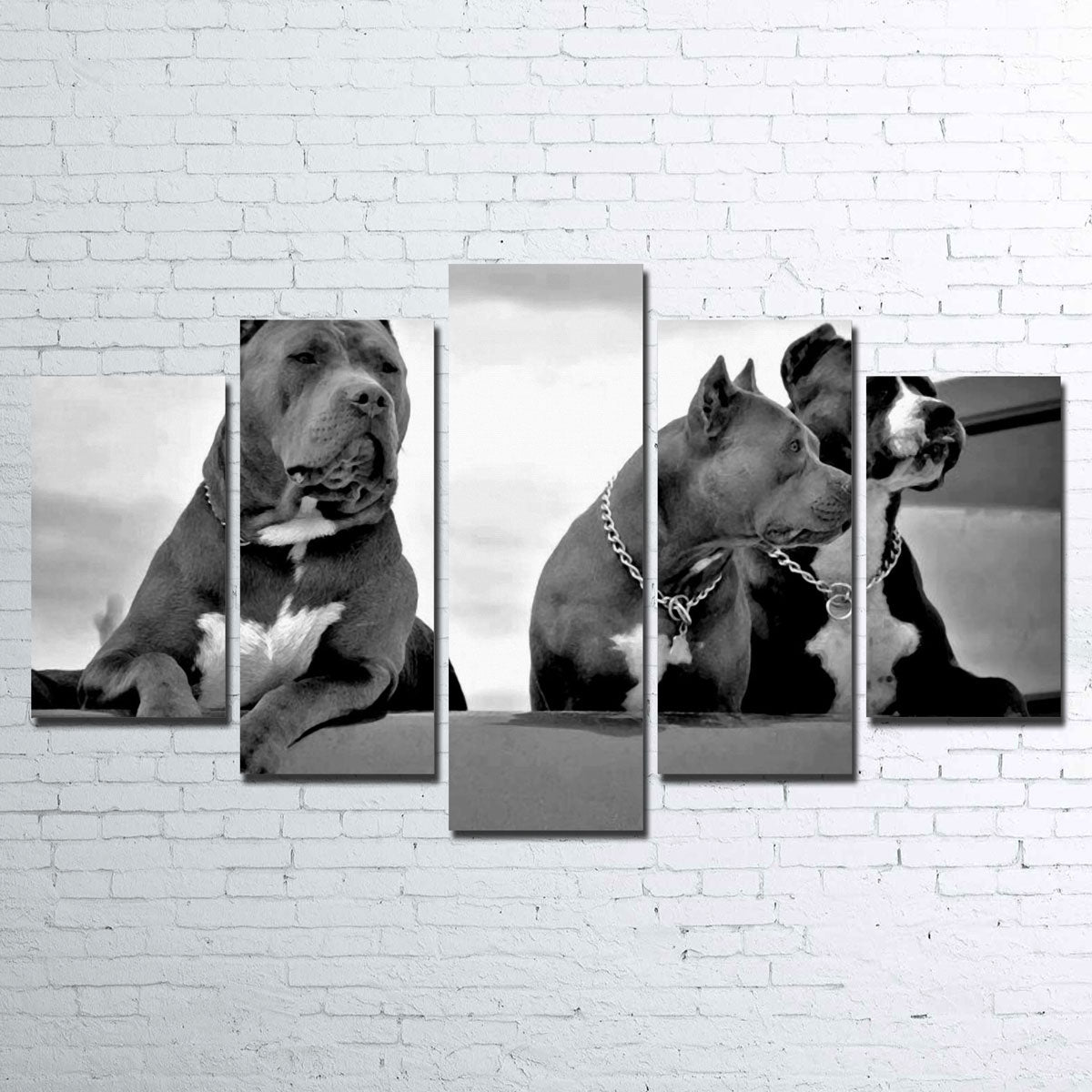 Stunning Pit Bulls Wall Art for Your Home Decor