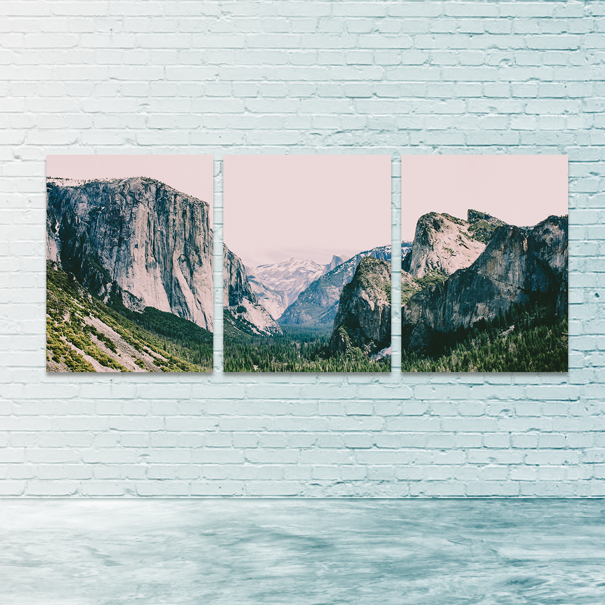 Stunning Pink Yosemite Wall Art by Kyle Sherry