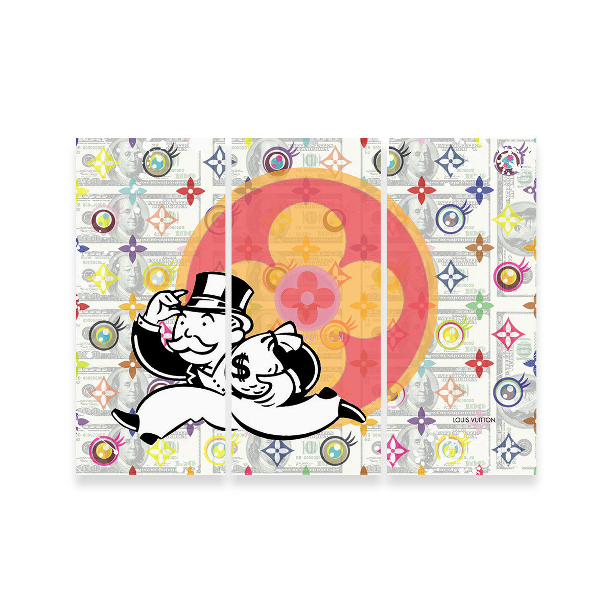 Unique Money Bag Boy Wall Art by TJ - Ideal for Home Decor
