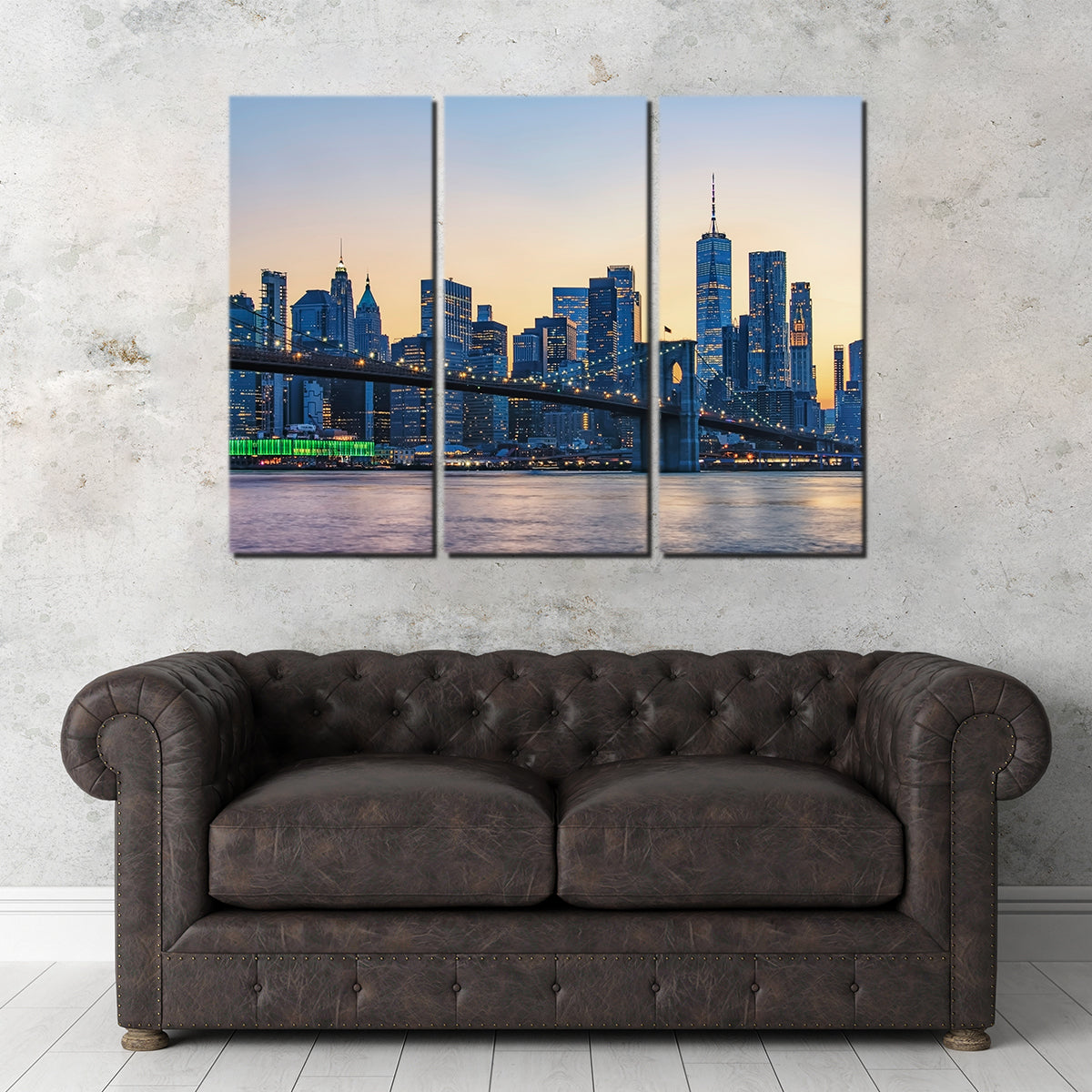 Gorgeous New York Sunset Wall Art for Stunning Home Decor