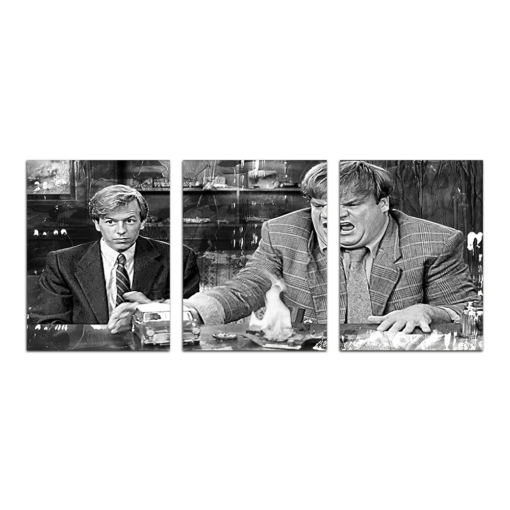 Callahan Stunning Sales Pitch Grayscale Wall Art for Home Decor