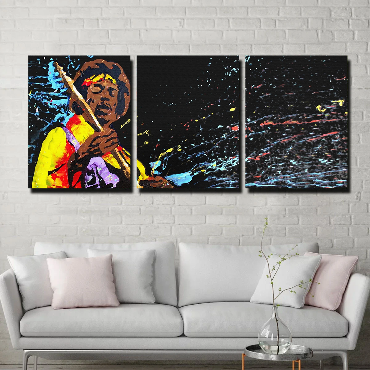Stunning Hendrix Canvas Wall Art for Striking Home Decor