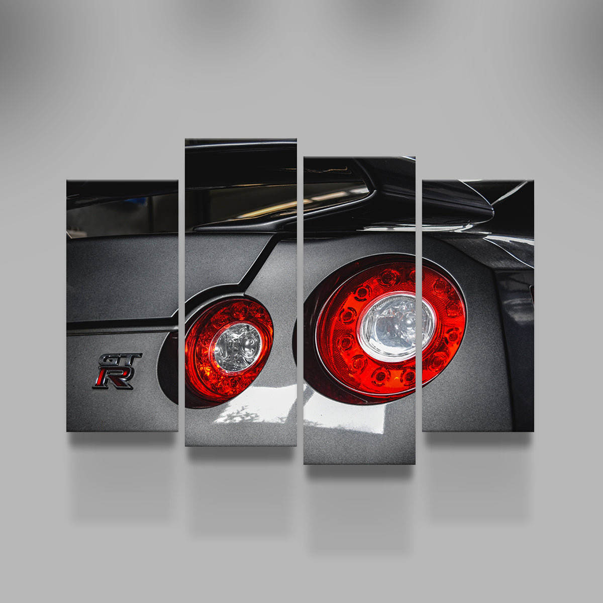 Stunning Nissan GTR Taillight Wall Art by George Sorin