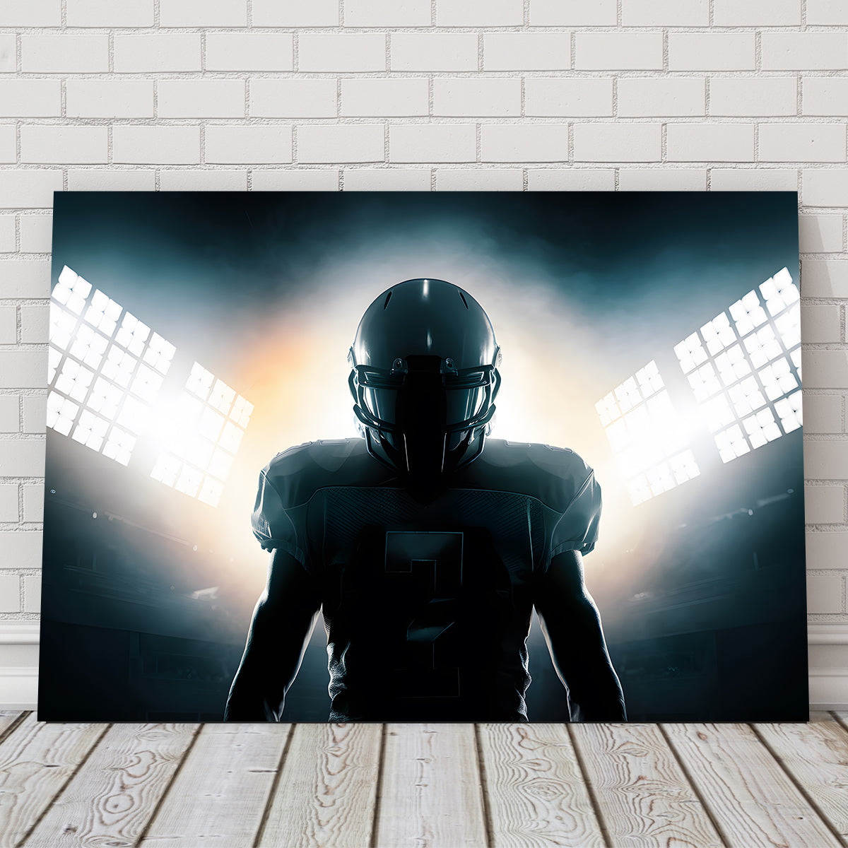 In the Zone Premium Wall Art - Sustainable Kiln - Dried Pine Frame