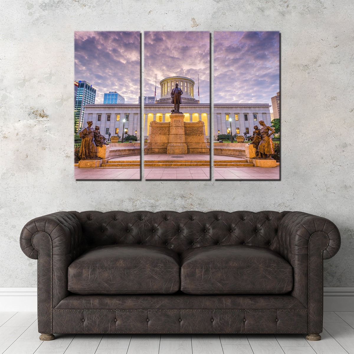 Exquisite Ohio Statehouse Wall Art for Home Decor