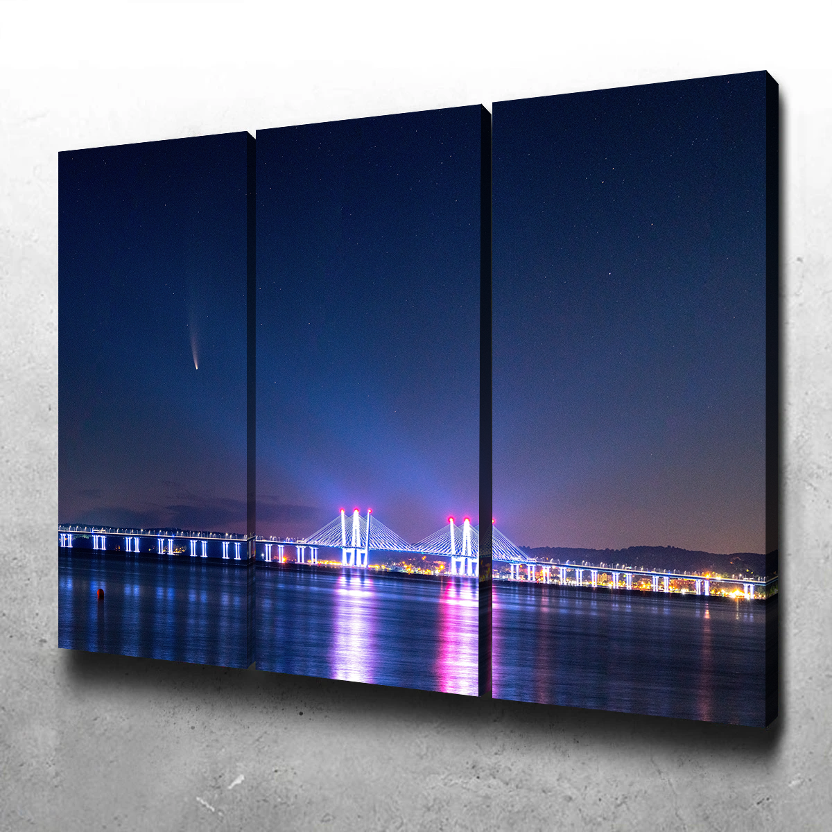 Stunning Neowise Panoramic Wall Art by Dennis Maida