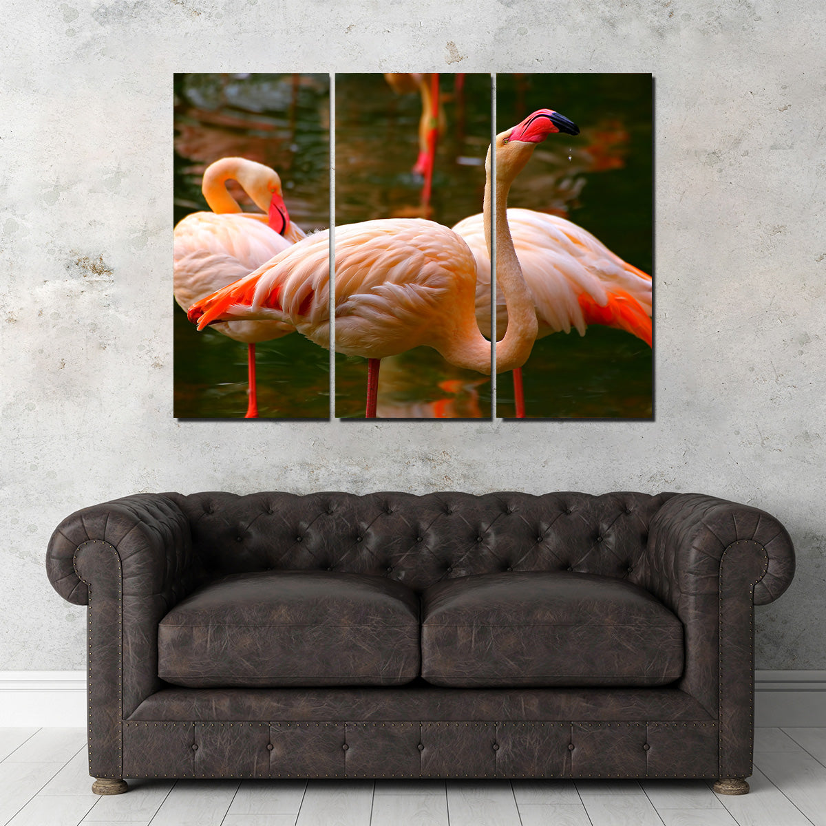 Stunning Pink Flamingo Birds Wall Art for Your Home Decor