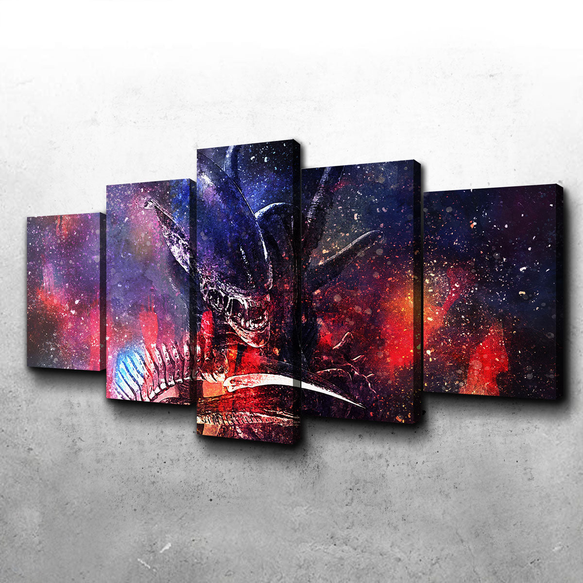 Exquisite Alien Wall Art - Ideal for Space Enthusiasts