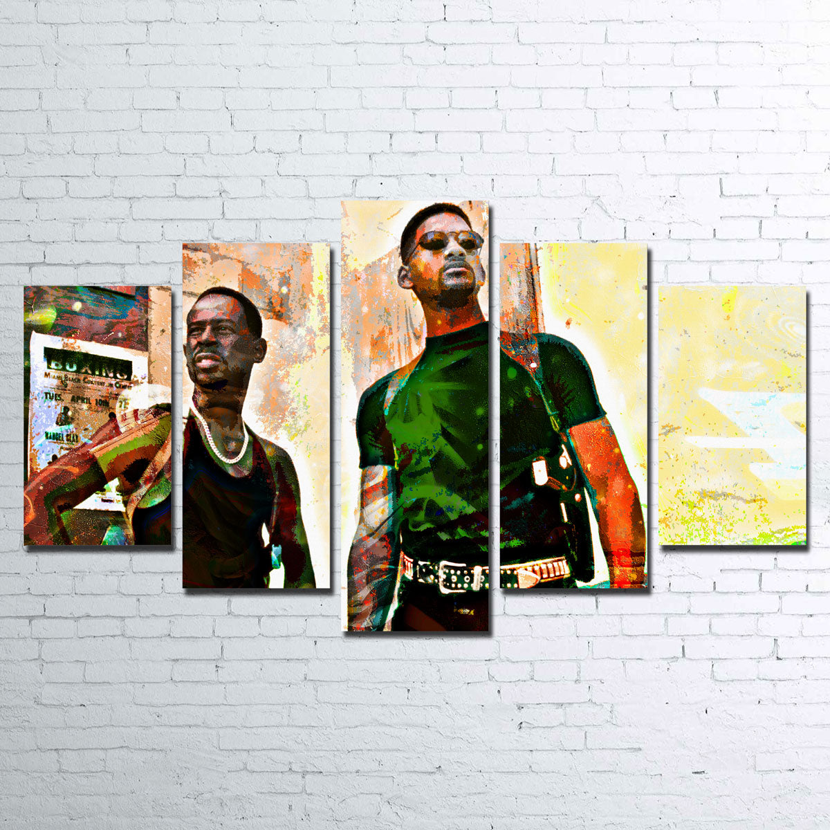 Stunning Bad Boys Wall Art for Home Decor