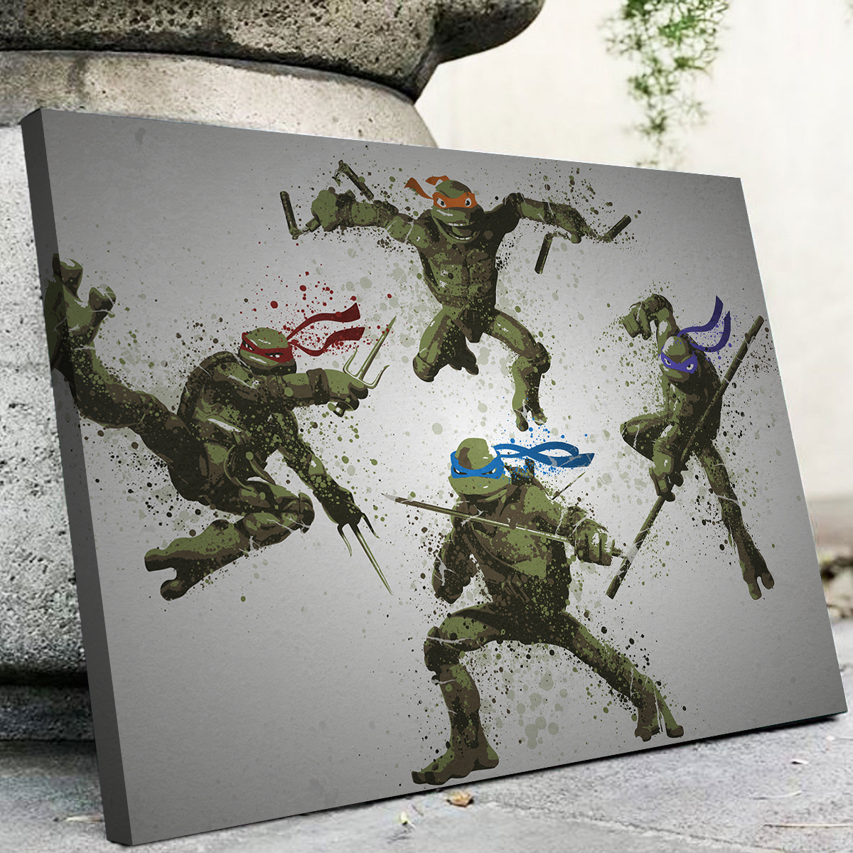 Stunning Heroes In a Half Shell Wall Art for Your Home Decor