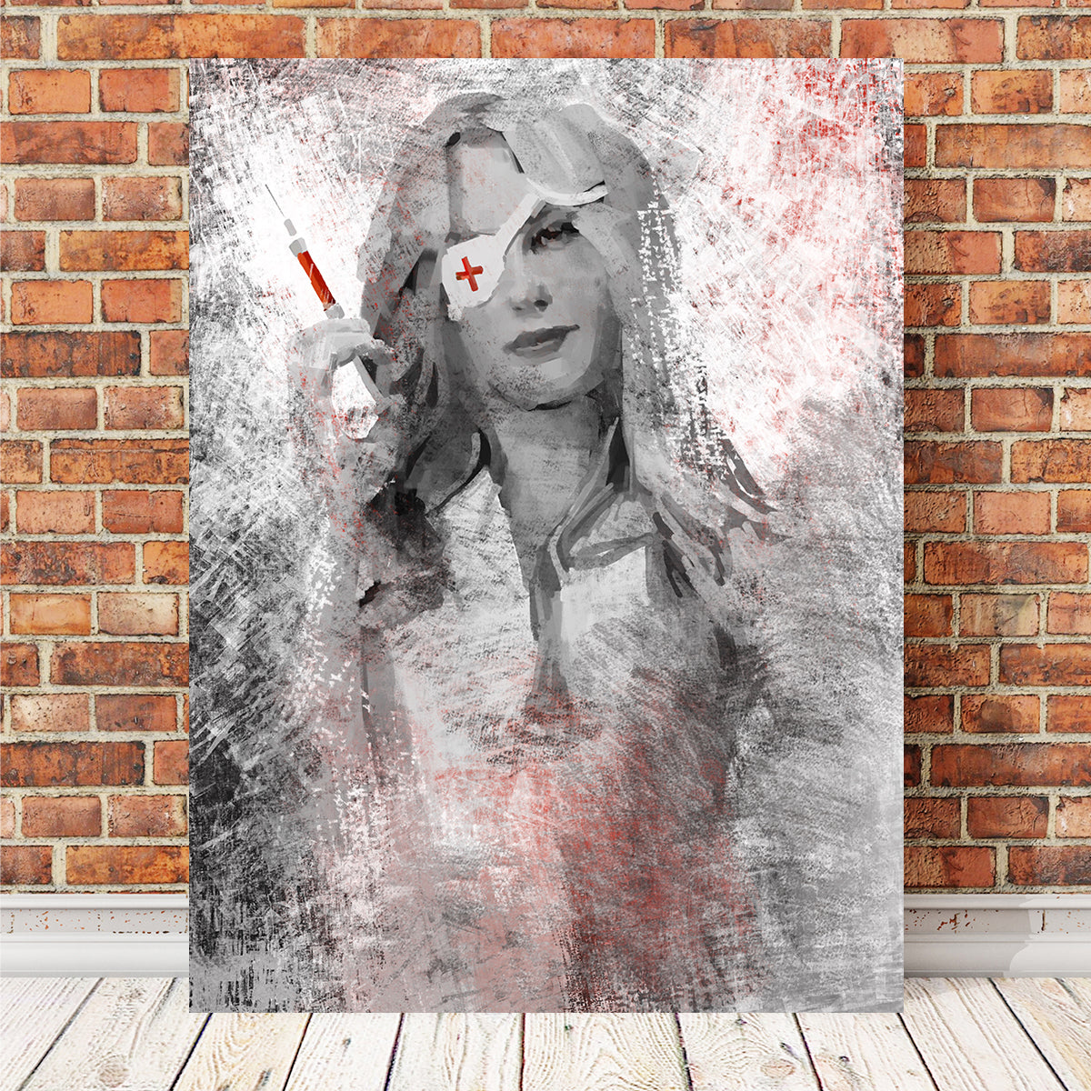 Stunning Nurse Wall Art by Andy Brackpool