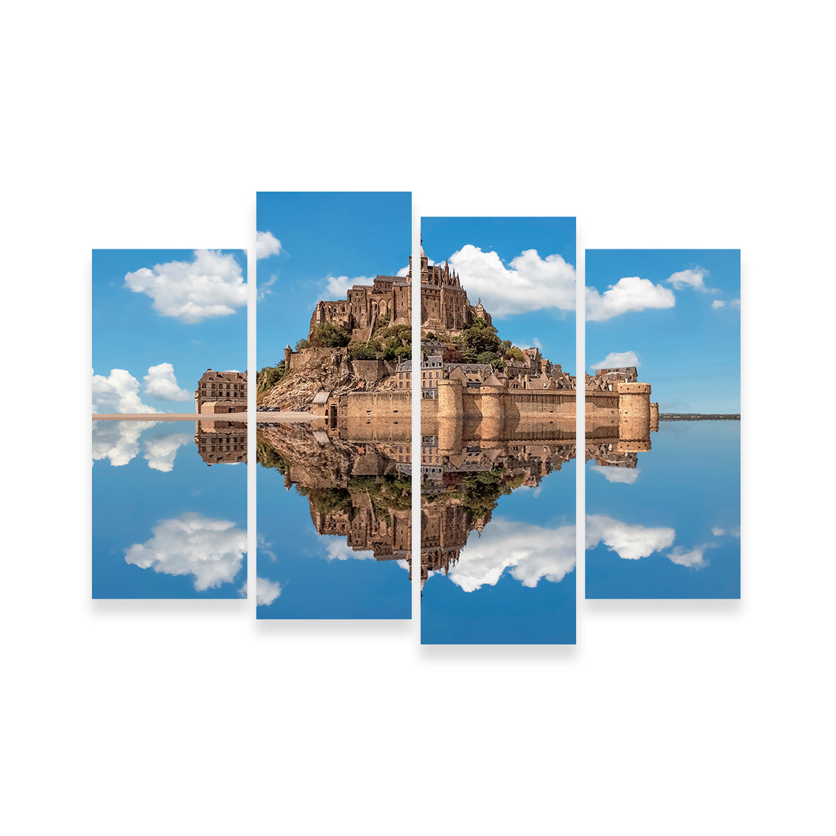 Exquisite Mont Saint Michel Wall Art by Manjik Pictures