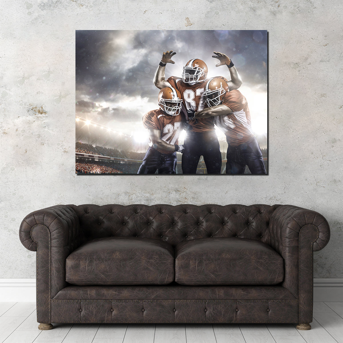 Dynamic Players in Action Wall Art for Stunning Decor