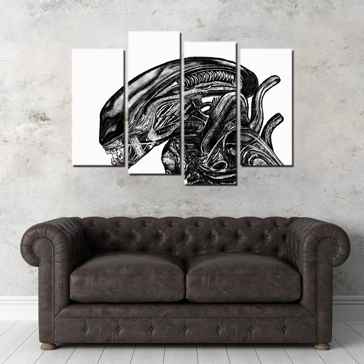 Stunning Alien Wall Art by JPS Darko Art