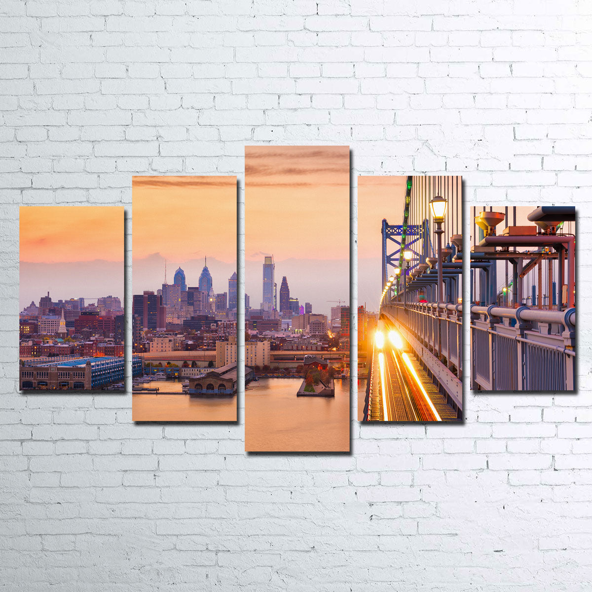 Exquisite Philadelphia Wall Art - Handmade with Sustainable Pine Wood