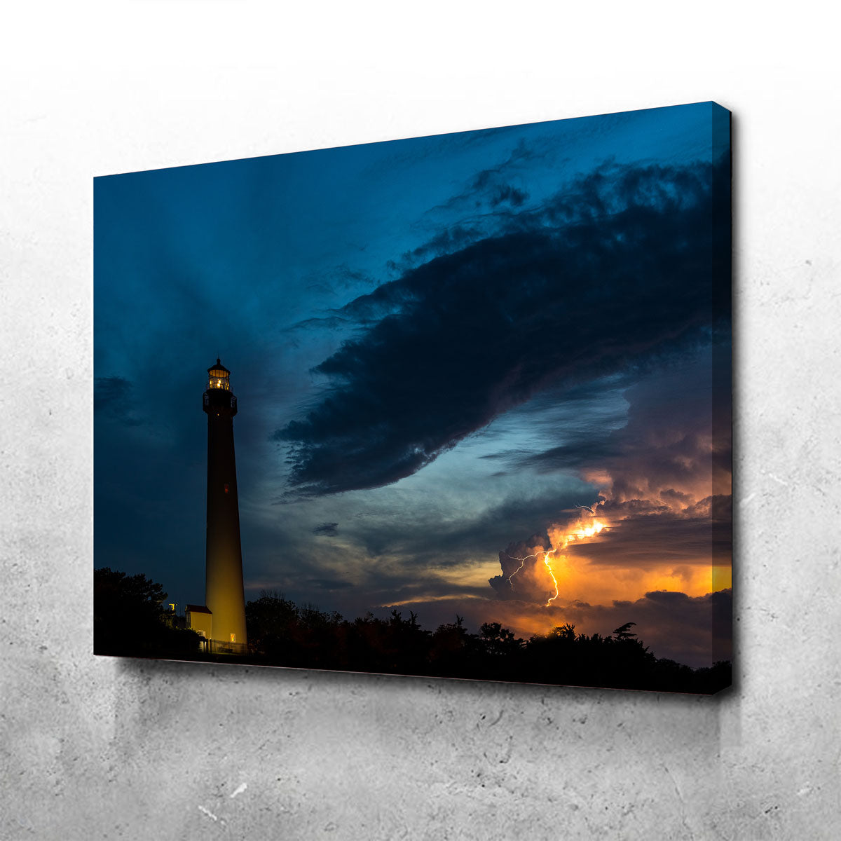 Stunning Cape May Lighthouse Wall Art by Dennis Maida
