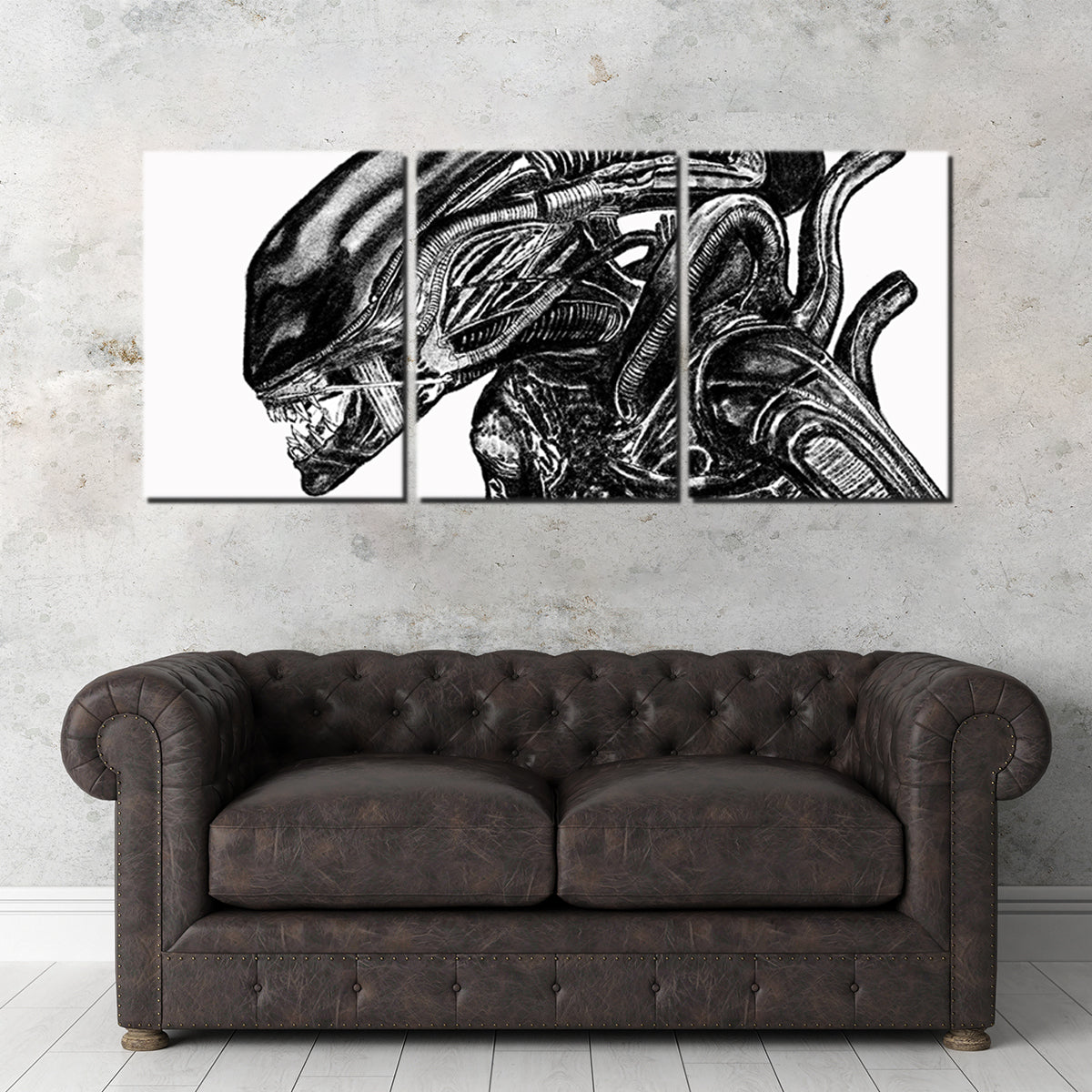 Stunning Alien Wall Art by JPS Darko Art