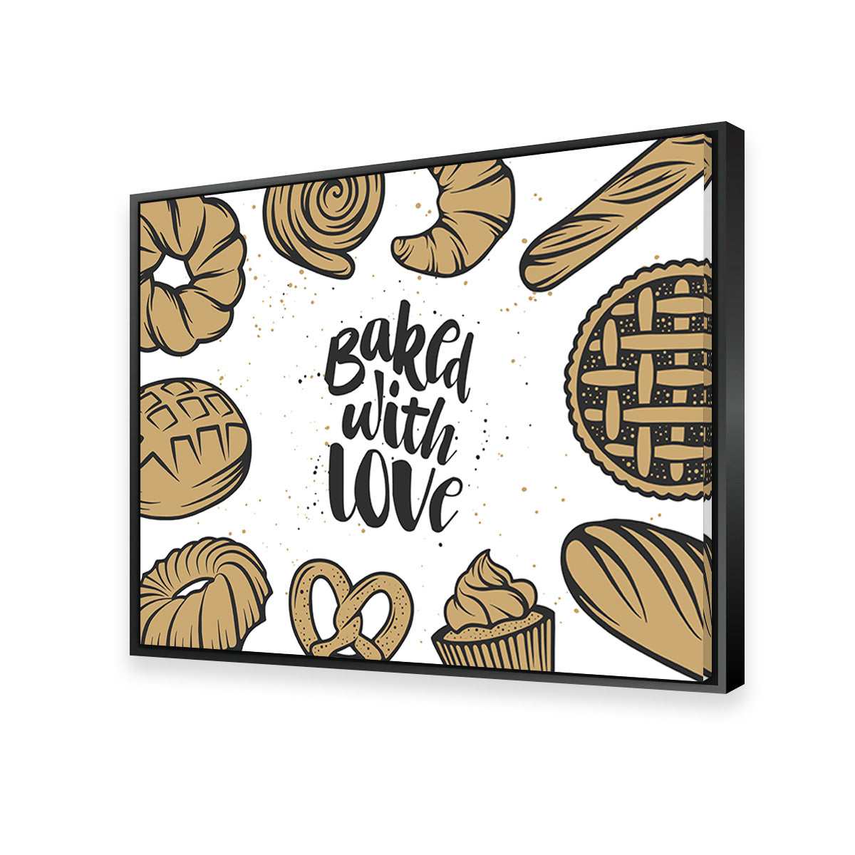 Exquisitely Baked With Love Wall Art for Home Decor