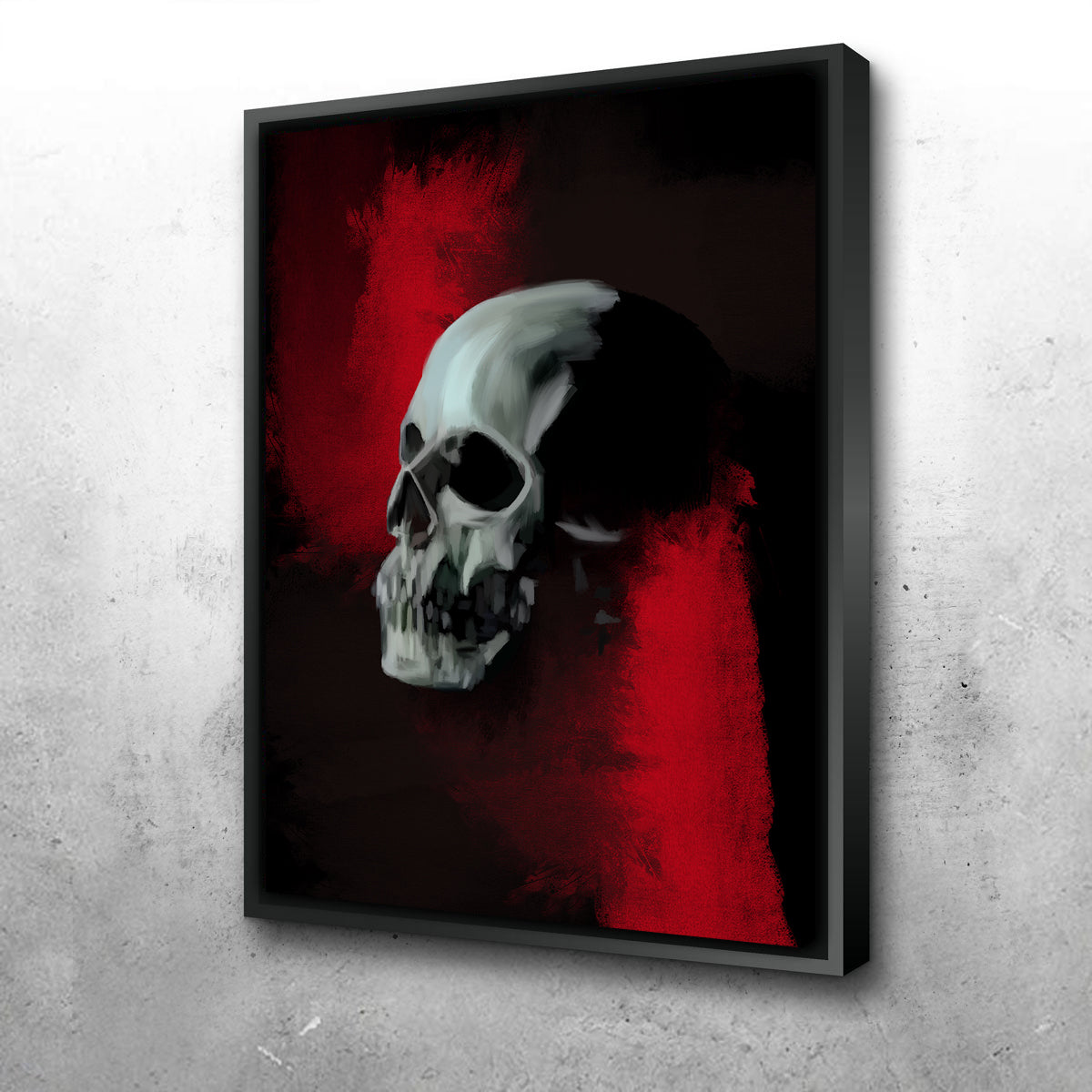 Stunning Skull Still Life Wall Art by Andy Brackpool