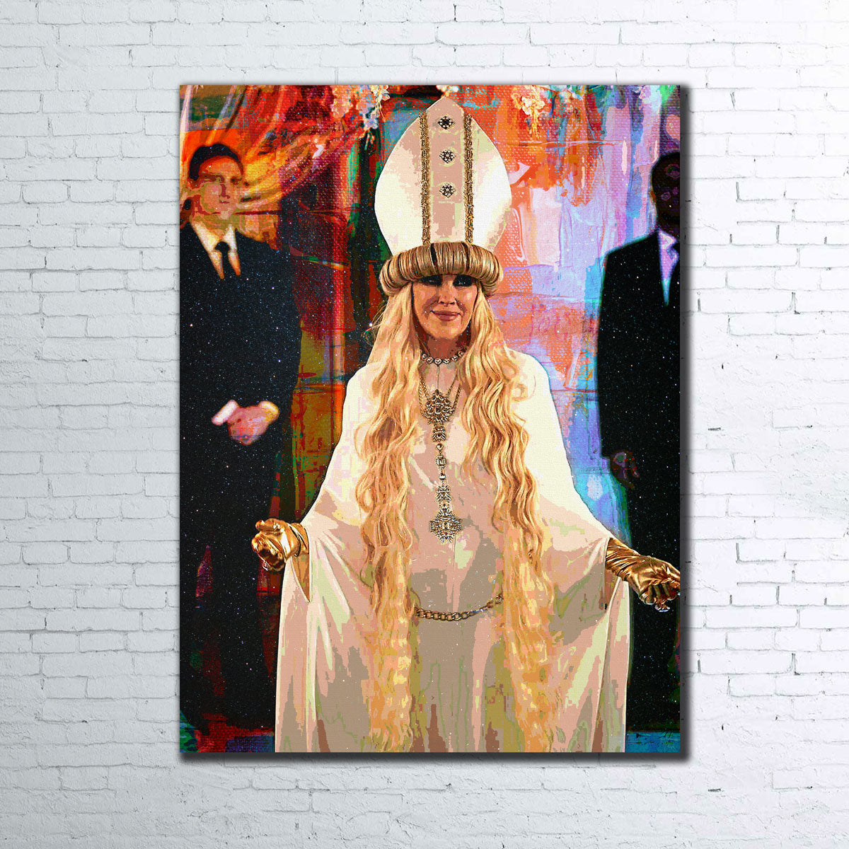 Exquisite Pope Moira Wall Art - Handmade with Sustainable Materials