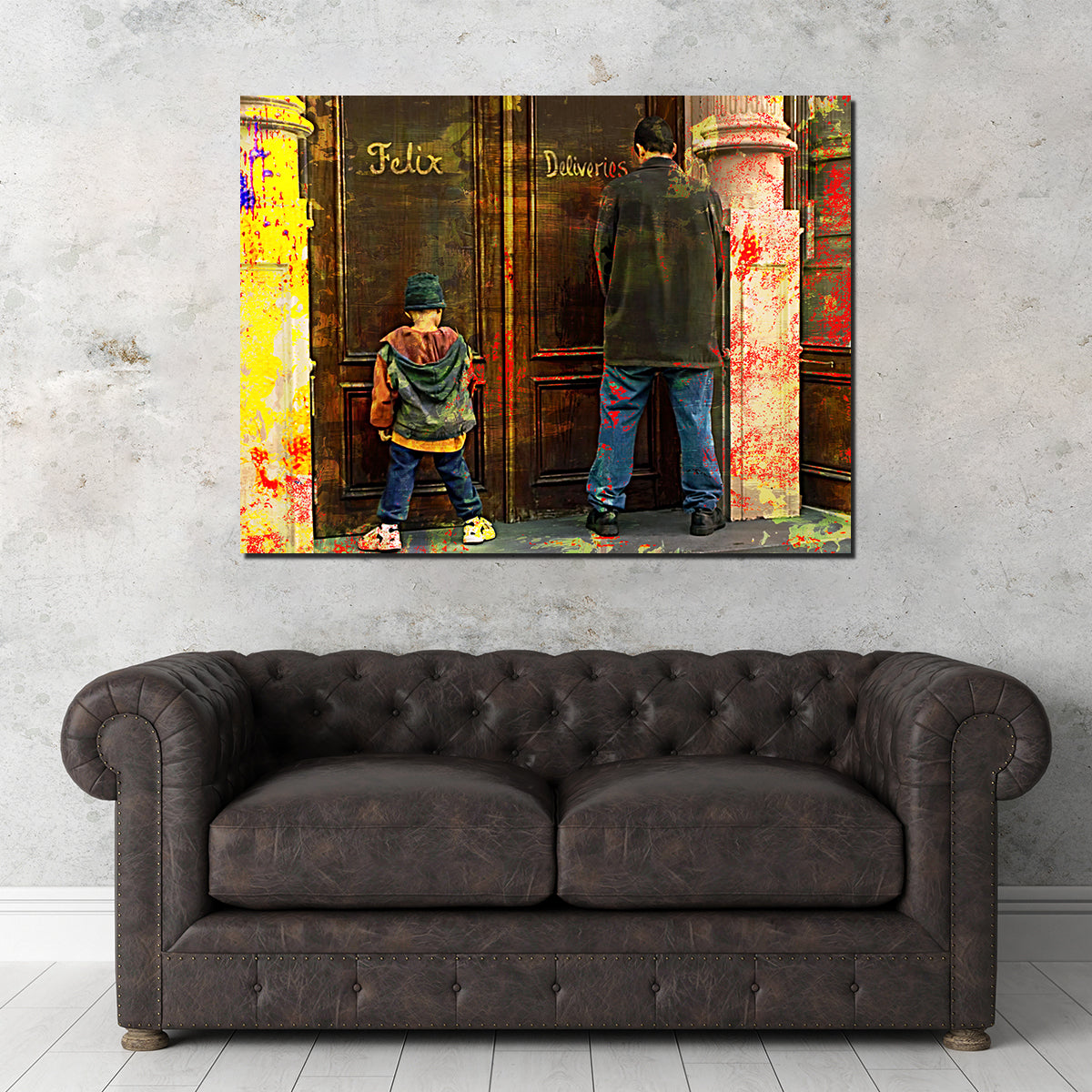 Big Daddy - Premium Kiln - Dried Pine Wood Framed Canvas Prints