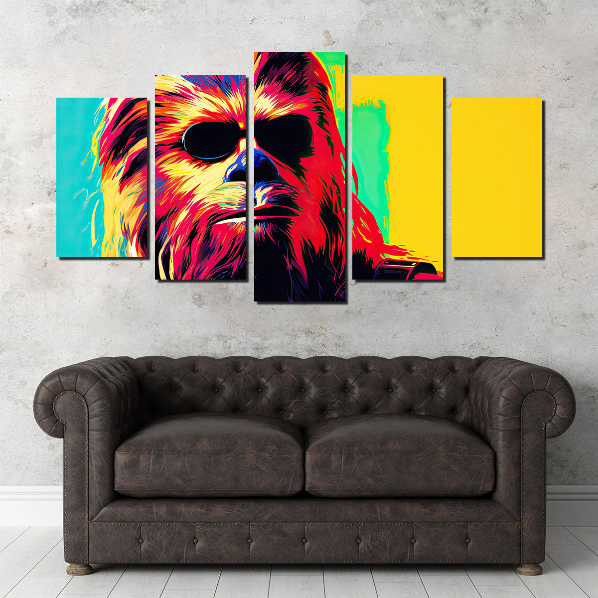 Stunning Cewbacca Shades Wall Art by Ralph & Laura Design