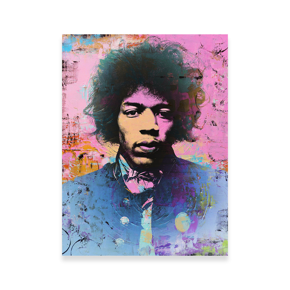 Stunning Hendrix Circles Wall Art by Stephen Chambers