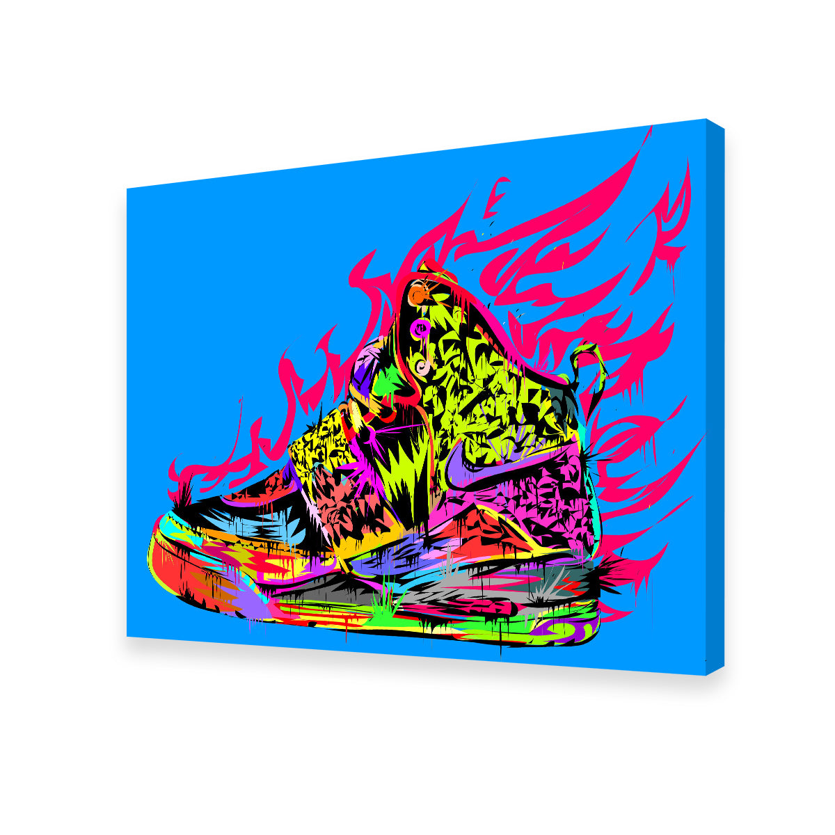 Stylish Air Yeezy Inspired Wall Art for Your Home Decor