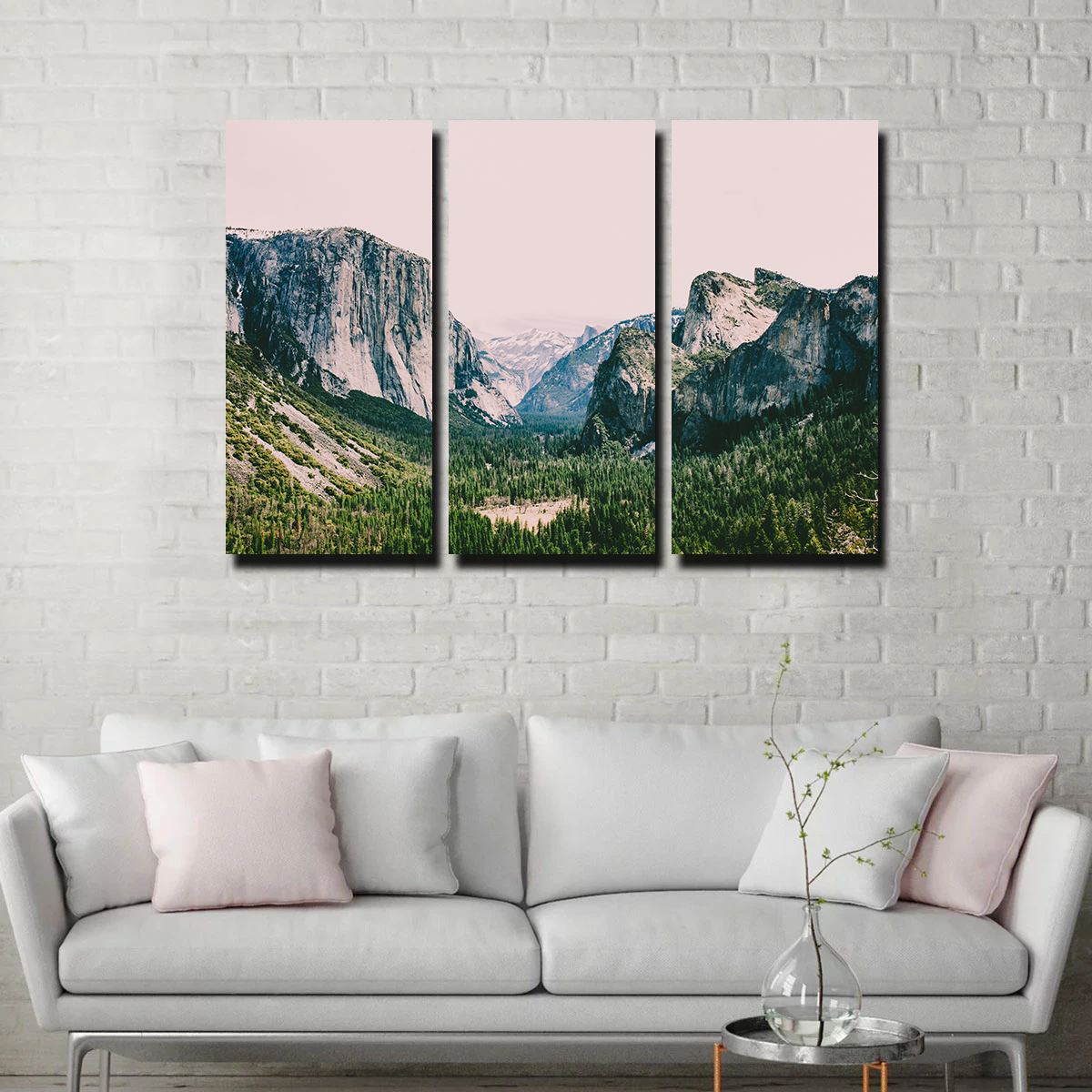 Stunning Pink Yosemite Wall Art by Kyle Sherry