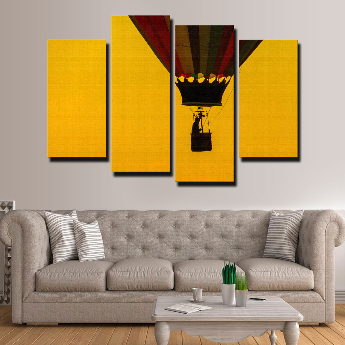 Exquisite Sky Pilate Balloon Wall Art by Dennis Maida
