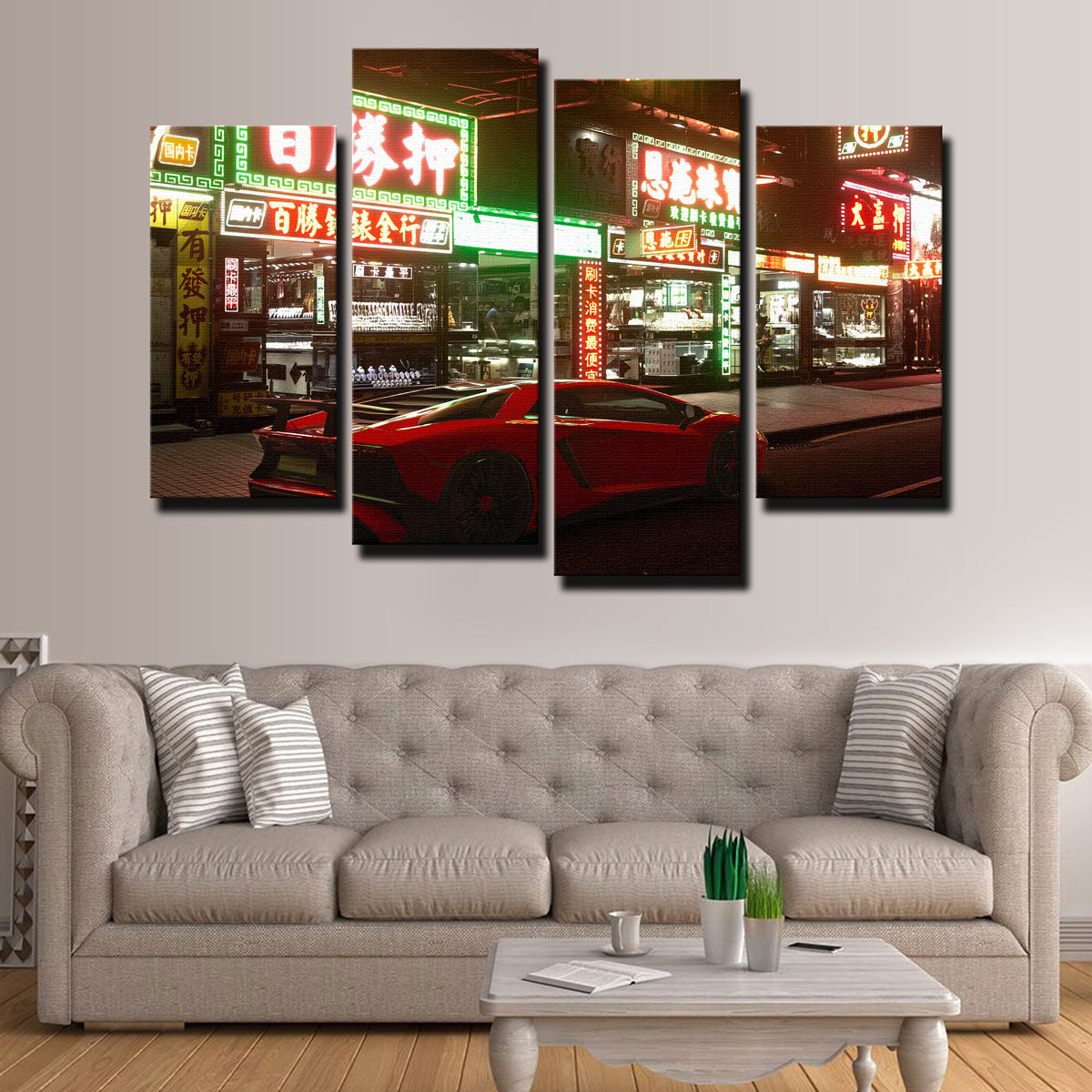 Stunning Night Villain Wall Art by Vynton